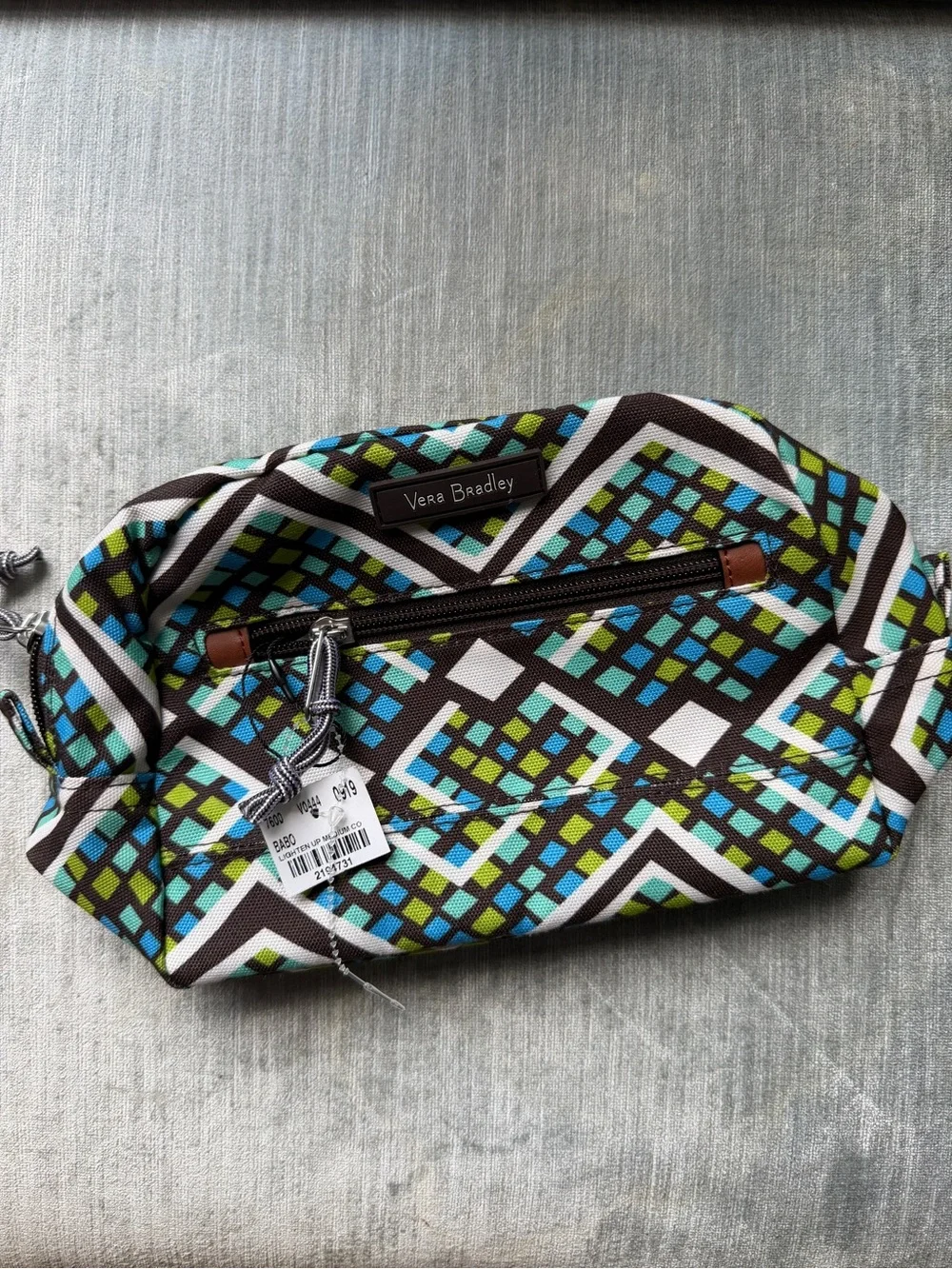 NEW - Vera Bradley Rainforest Medium Cosmetic Bag
